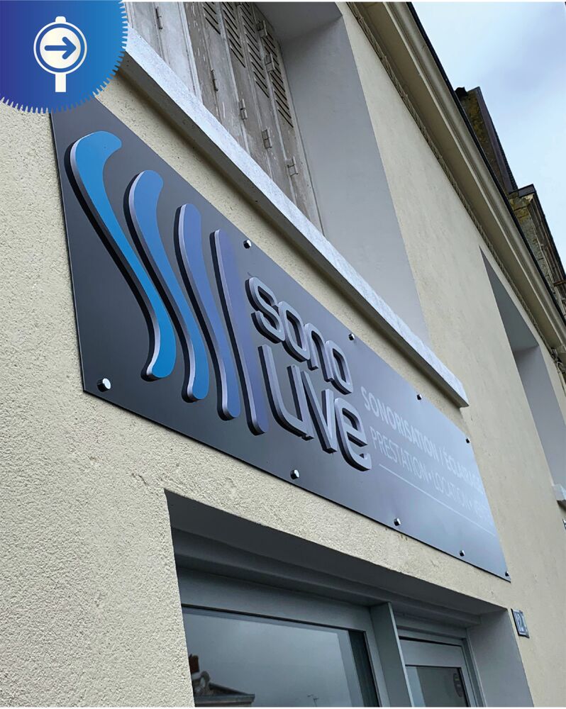 ENSEIGNE "Sono Live"